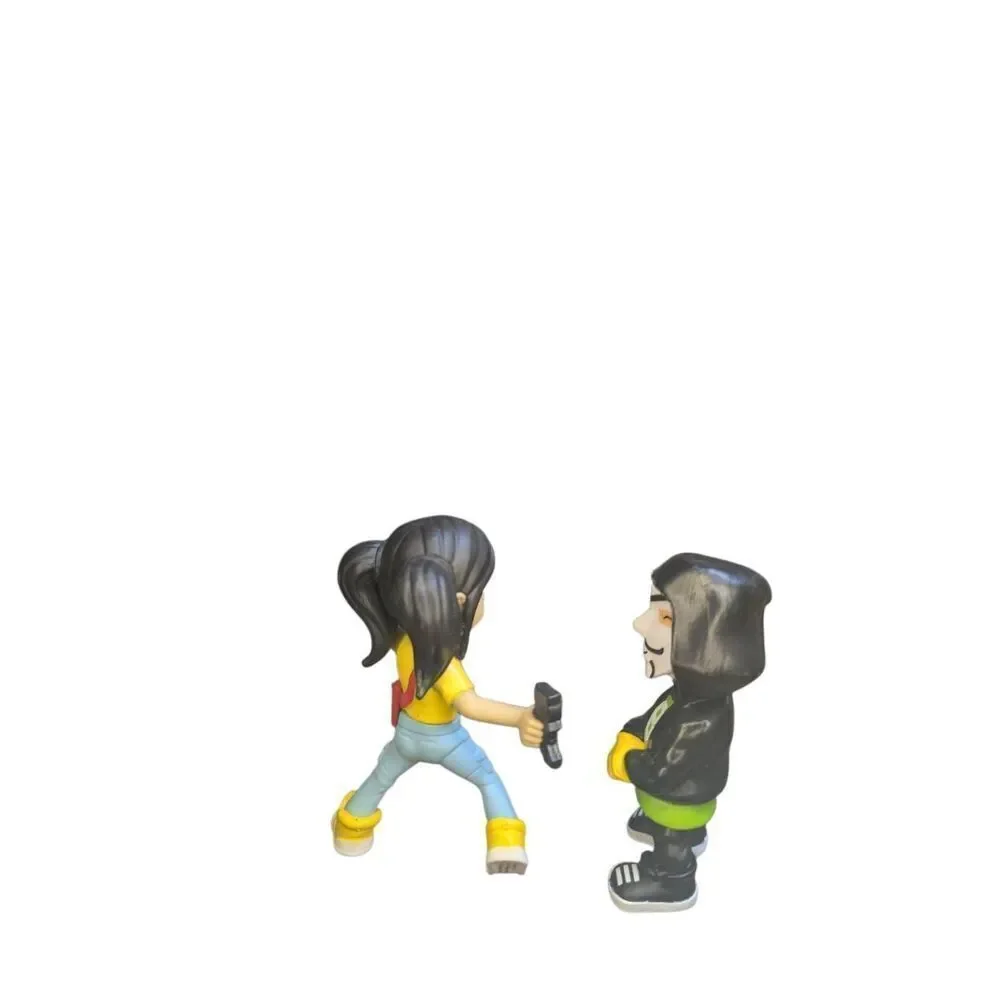 Spy Ninja Lot of 2 Mini Collectible Figures YouTube Regina, PZ Squire